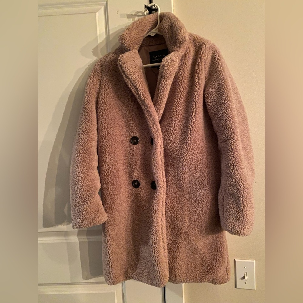Pink Teddy Coat